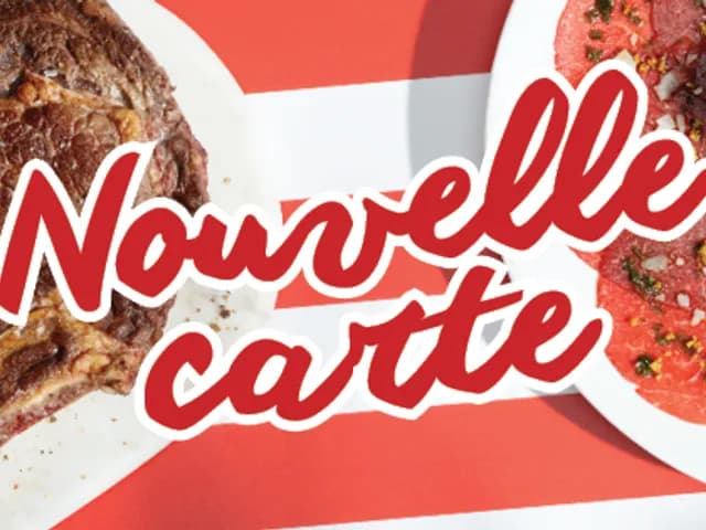 La boucherie – carte de Printemps