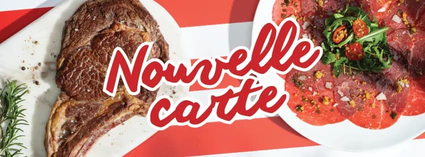La boucherie – carte de Printemps